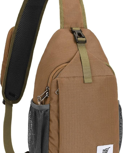 SKYSPER Sling Bag RFID Cross Body Bag Recycled Crossbody Backpack Travel Daypack