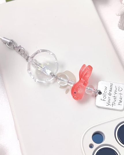 1-4PCS Cute Phone Charms Aesthetic Y2K Cell Phone Charms Strap Strawberry Butterfly Star PhoneCharm Y2K Accessories for Bag Keychain Airpods Camera Pendants Decor