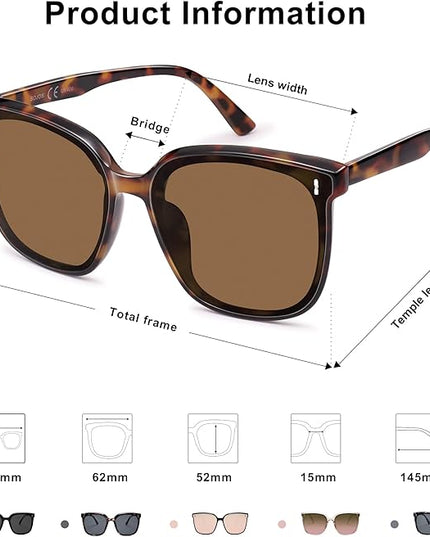 SOJOS Sunglasses for Women Men Vintage Style Shades SJ2157
