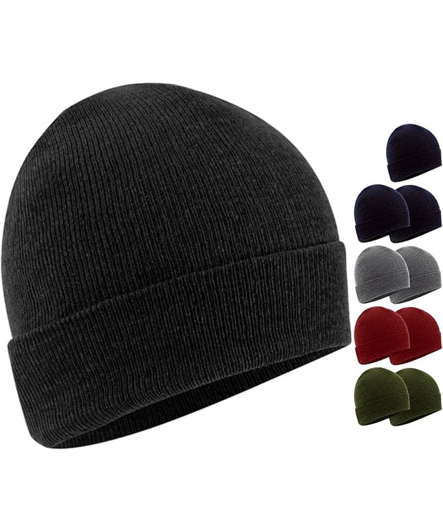 Trail Maker 10 Pack Winter Hats | Bulk Beanies Wholesale Winter Hats for Men, Women, Teens