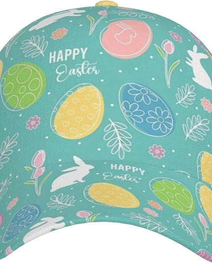 St. Patrick's Day Baseball Cap for Men Women Flower Print Sport Outdoor Travel Trucker Hat Sun Protection Dad Hats