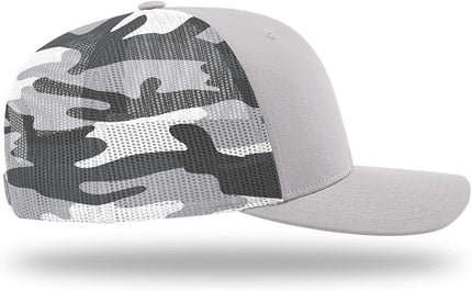 Richardson 112 Trucker Hat - Premium Adjustable Snapback Hat - Structured Six Panel Richardson Blank Caps