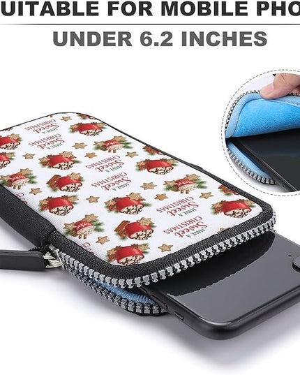 Small Crossbody Bags for Men, Cool Lightweight Sling Phone Pouch, Slim Cell Phone Purses