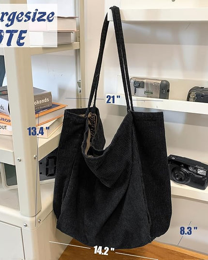 Canvas Tote Bag for Women Large Hobo Shoulder Bag for Work Travel Casual Message Bag Tote Purse handbags