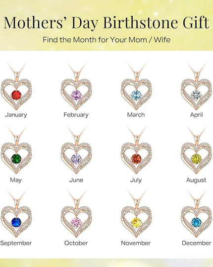 18K Rose Gold Necklaces for Women Birthday Gifts for Women Jewelry for Women Birthday Gifts for Wife Girlfriend Daughter Wife Birthday Gifts for Anniversary Mothers Day Christmas Valentines Gifts