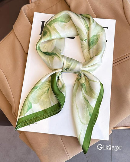 Satin Bandana Headscarf for Women Silky Hair Scarves for Fashion Lightweight