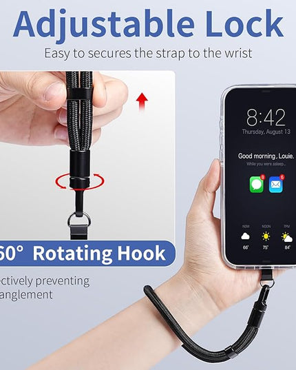 2 Pack Phone Lanyard for Cellphone Case, Phone Wrist Strap for Case, Cellphone Strap Wrist Lanyard for Women and Men