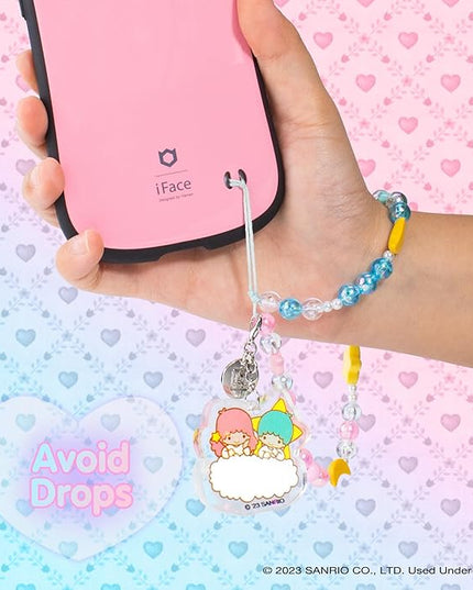 iFace Hello Kitty and Friends Beaded Wristlet Universal Phone Charm Strap - Cute Wrist Chain Lanyard Aesthetic Decor Strap for Cell Phone Camera Keys AirPods Keychains