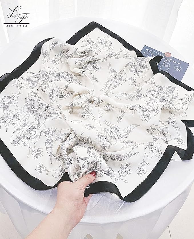 Satin Bandanas Head Scarf For Women Hair Scarves Accessories Lightweight Fashion Wrap Neck Silk Sleeping Headscarf