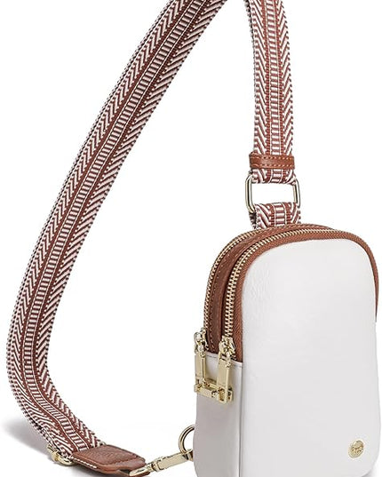 INICAT Small Anti Theft Crossbody Bags Women Valentine's Day Gifts, Vegan Leather Sling Cross Body Purse Travel Essentials