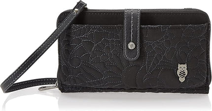 Sakroots Artist Circle Smartphone Crossbody in Coated Canvas, Detachable Wristlet Strap