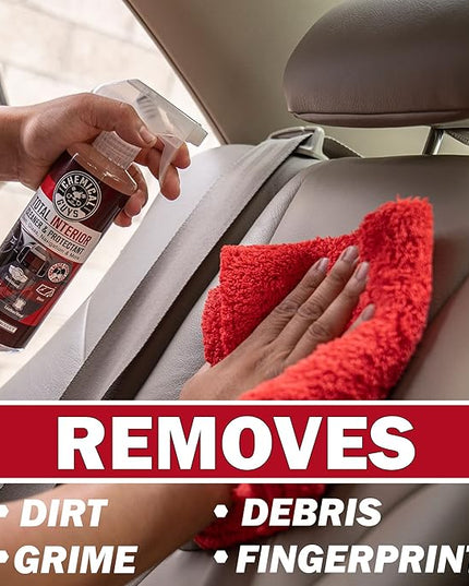 Chemical Guys Total Interior Sprayable Cleaner and Protectant Multi-Scent 3 Pack (Fresh, Black Cherry & New Car), Safe for Cars, Trucks, SUVs, Jeeps, Motorcycles, RVs & More, (3) 16 fl oz Bottles