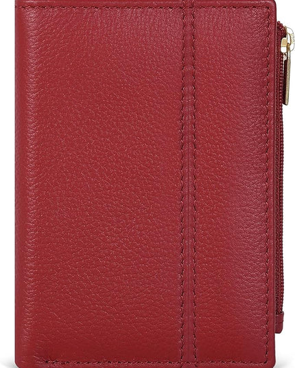 Oak Leathers Wallet For Women Full Grain Leather - Small RFID Coin Purse Credit Card & ID Holder for Ladies,Bifold Wallets for Teenager | Small, RFID, Coin Purse, for Ladies, for Teenager
