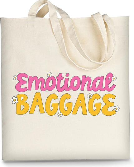AUSVKAI Canvas Tote Bag Aesthetic for Women, Cute Cloth Cotton Bags for College Shopping Beach Grocery and Trendy Gifts