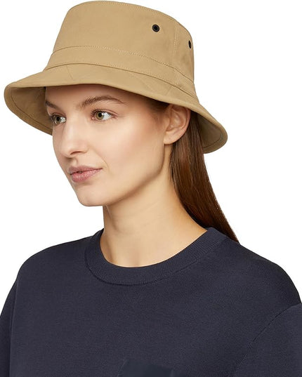 Tilley Tofino Bucket Hat – Lightweight Breathable Hat with Wide Brim and Adjustable Fit, Water-Resistant Finish for Travel