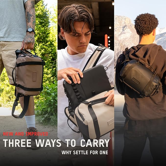 WANDRD All New ROGUE Sling V2: Weather-Resistant Everyday Carry Bag with Lightning Fast Access, Customizable Interior, Laptop Sleeve & Tripod Pocket – Minimalist Crossbody for Travel, EDC & Creators