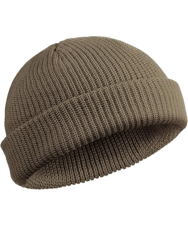 SATINIOR Trawler Beanie Watch Hat Roll-up Edge Skullcap Fisherman Beanie for Women Men
