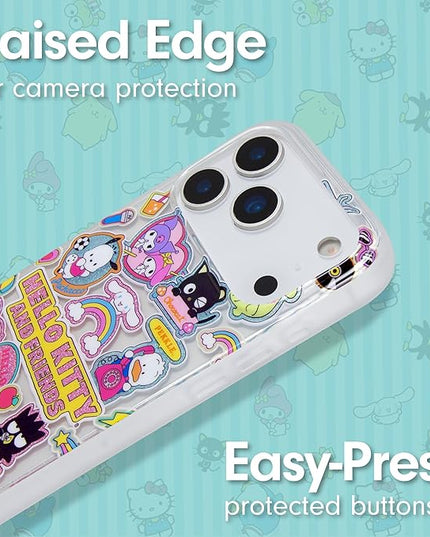Sonix x Sanrio Case for iPhone 17 Pro Max | Compatible with MagSafe | 10ft Drop Tested | Hello Kitty and Friends Stickers