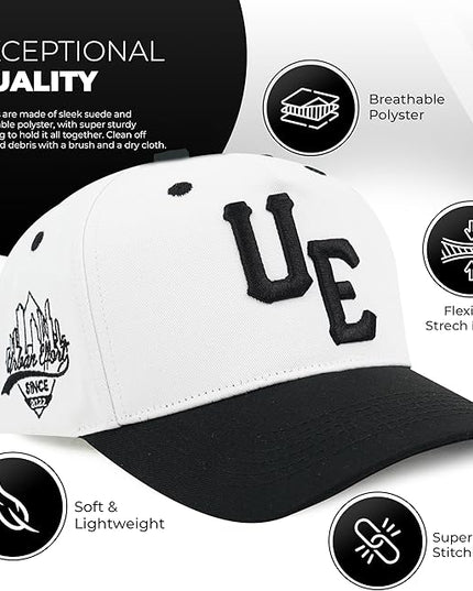 Urban Effort Vintage Trucker hat - for Men Women Baseball Hat - Trendy Sports Snapback Closure for Your Style & Outdoors