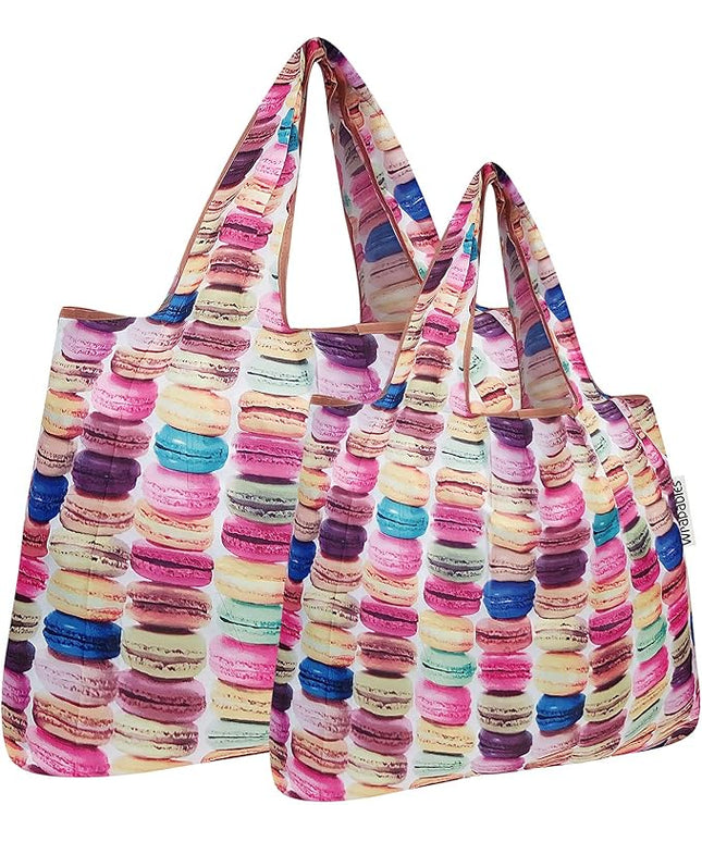 allydrew Large Foldable Tote Nylon Reusable Grocery Bags