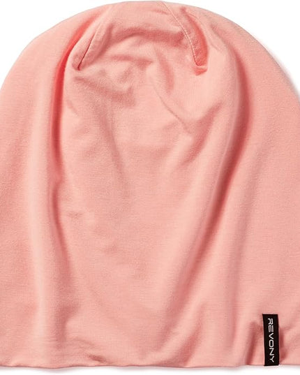 Summer T-Shirt Beanie for Men & Women - Soft Modal - Slouchy Style