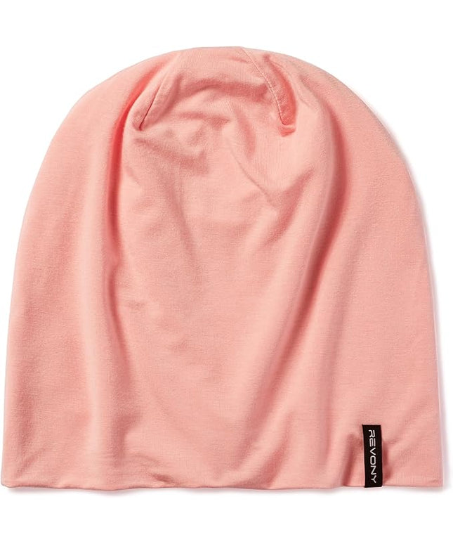 Summer T-Shirt Beanie for Men & Women - Soft Modal - Slouchy Style