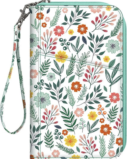 Fintie Family Passport Holder Wallet, RFID Blocking Travel Document Organizer Clutch Bag Credit Cards Case Cover for Women Men