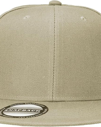 Classic Snapback Hat Cap Hip Hop Style Flat Bill Blank Solid Color Adjustable Size