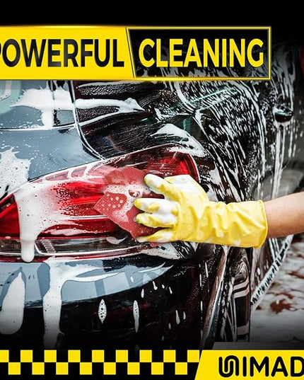 Shop Towels, 100 Pack Commercial Grade Work Rags Microfiber Towels for Cars Cleaning Rag Bulk Detailing Cloth for Automotive Bar Mechanic Restaurant Garage Housekeeping, 11.5"x 11.5", Red