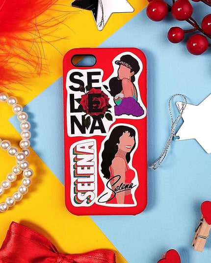 BulbaCraft Selen_a Quintanill_a Stickers for Water Bottles - Waterproof Selenaa Stickers, Gifts for Women and Men, Gifts for Women & Men