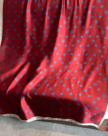Fashion Scarves Scarf 100% Silk Feeling Scarf Silk Like Scarves Long Lightweight Sunscreen Shawls for Women