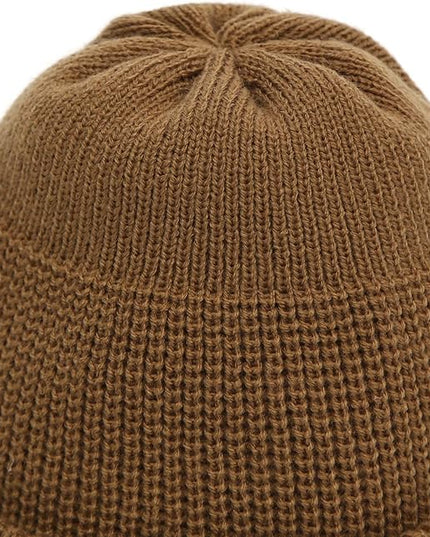 UNDERCONTROL Winter Trawler Fisherman Beanie Men Women Unisex Stylish Plain Docker Skull Hat Roll up Watch Cap Color Pack