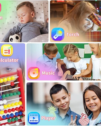 Phyulls Kids Smart Watch Gift for Girls Age 4-12, Smart Watch for Kids with 39 Games HD Touch Screen Watches Camera Video Music Pedometer Flashlight Educational Toys Birthday Gifts for Girls