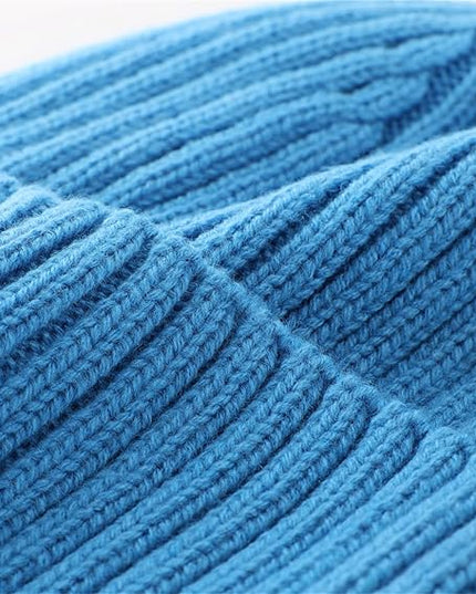 Connectyle Fleece Lined Cuffed Beanie Hat for Men Women Knitted Winter Wool Beanies Skull Cap Warm Watch Hat