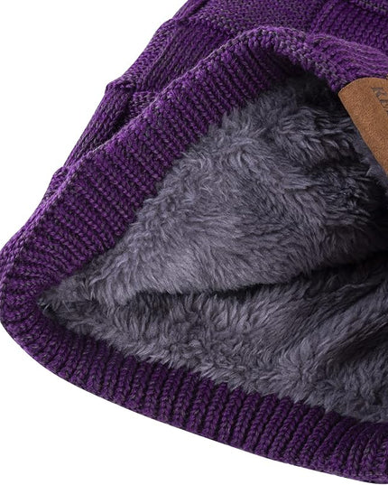 REDESS Beanie Hat for Men and Women Winter Warm Hats Knit Slouchy Thick Skull Cap
