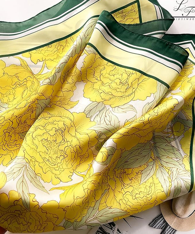 Satin Bandanas Head Scarf For Women Hair Scarves Accessories Lightweight Fashion Wrap Neck Silk Sleeping Headscarf