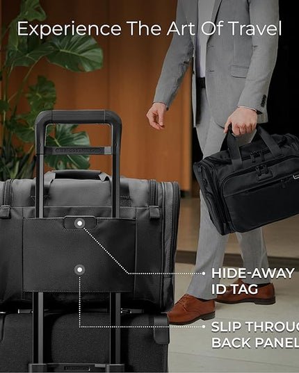 Briggs & Riley Travel Duffel Bag - Weekender & Overnight Luggage for Women & Men, Softside Bag
