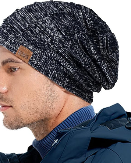 REDESS Beanie Hat for Men and Women Winter Warm Hats Knit Slouchy Thick Skull Cap