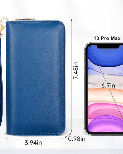 KUKOO Small Crossbody Bag Cell Phone Purse Wallet with Credit Card Slots for Women