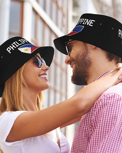Funny Flag Bucket Hat for Men Women, Fisherman Hats Packable Fashion Sun Cap for Travel Outdoor Beach Boys Girls