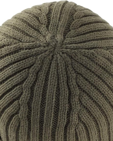 Connectyle Fleece Lined Cuffed Beanie Hat for Men Women Knitted Winter Wool Beanies Skull Cap Warm Watch Hat