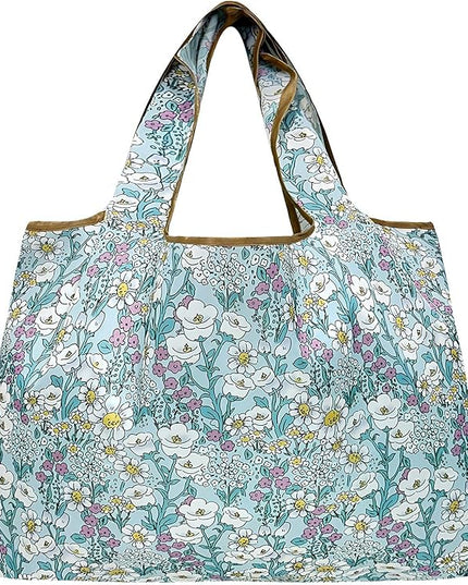 allydrew Large Foldable Tote Nylon Reusable Grocery Bags