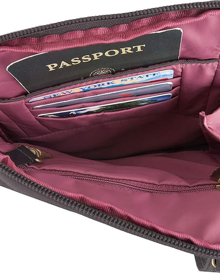 Travelon Anti-Theft Signature Quilted Slim Pouch