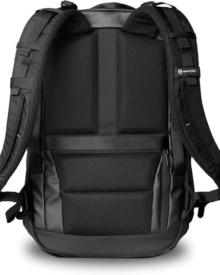 WANDRD NIMBUS 18L: Lightweight Travel Backpack for Men and Women, Weather Resistant Everyday Bag with Padded Shoulder Straps, Laptop Bag and Traveling Bag for Office (Black)
