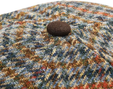 BOTVELA Wool Baseball Cap for Men Adjustable Unstructured Tweed Hat