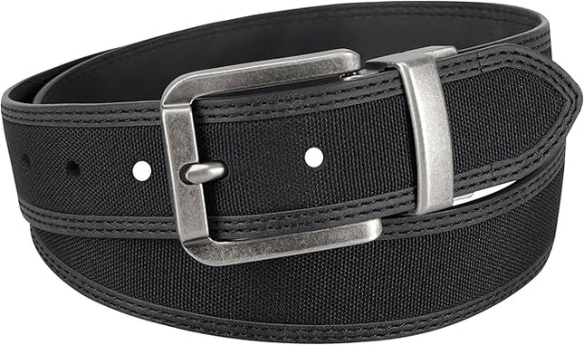 Columbia Men's 2-in-1 Reversible Casual Leather Belt for Versatile Everyday Style