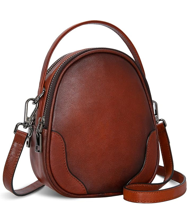 Iswee Small Crossbody Bags for Women Travel Leather Shoulder Bag Mini Purses and Handbags Designer Satchel Ladies Hand Bag