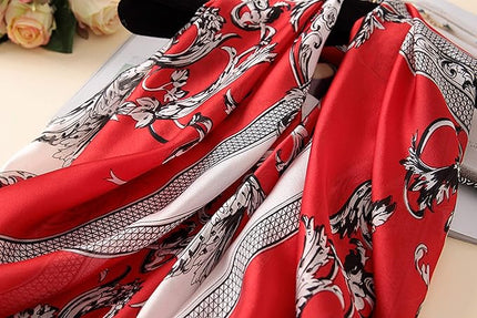 Silk Scarf Mulberry Silk Fashion Scarves Long Lightweight Shawl Wrap …