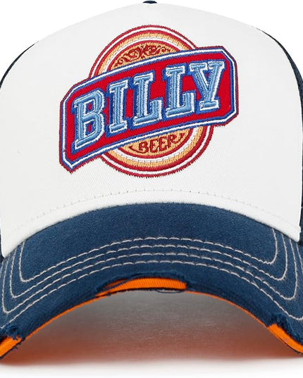 ililily Premium Road Trip Vintage Distressed Snapback Trucker Hat Baseball Cap