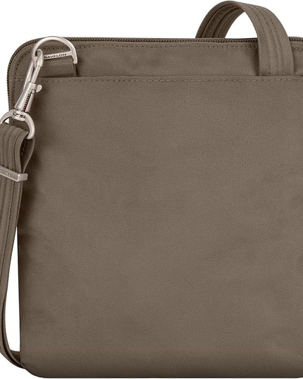 Travelon Anti-theft Classic Slim Double Zip Crossbody